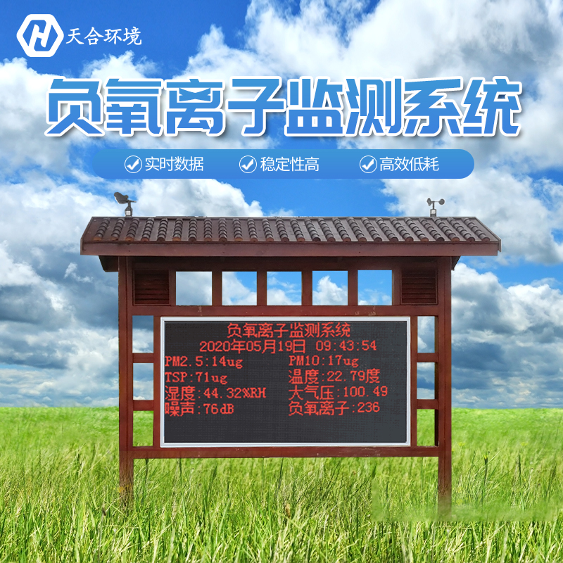 景区负氧离子监测站是若何工作的？